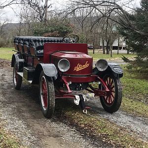 1915 Stanley Steamer 12 Passenger Mountain Wagon Transport