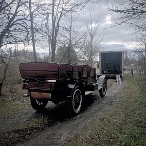 1915 Stanley Steamer 12 Passenger Mountain Wagon