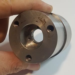 Stainless Steel Hub Front View