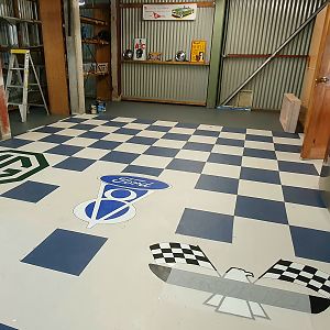 New workshop floor