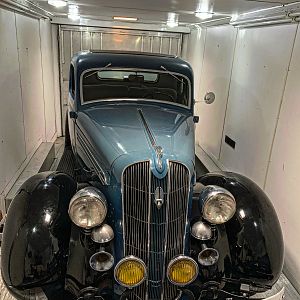 1936 Plymouth Coupe Safely Transported From TN To CA - January 2023