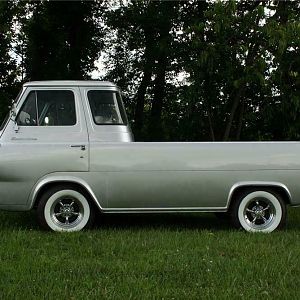 Econoline Pickup Silver