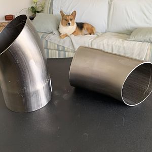 Kook's Stainless 6" Turnouts