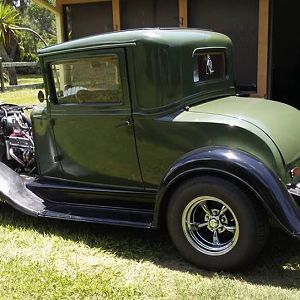 1929 Chevy 3 Window Coupe