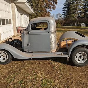 1936/37 Chevy Pick Up