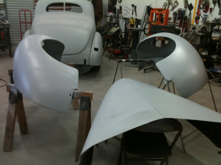 Final metal work done.